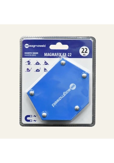 Magmaweld Magmafix Ax-22 Mıknatıslı Manyetik Kaynak Gönyesi 22 Kg, 5 Açılı