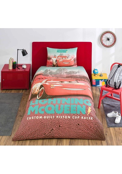 Özdilek Cars Mc Tek Kişilik Disney Lisanslı Lastikli Çocuk Nevresim Takımı Çok Renkli