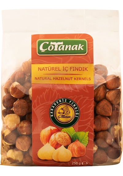 Çotanak Natürel İç Fındık 250 G