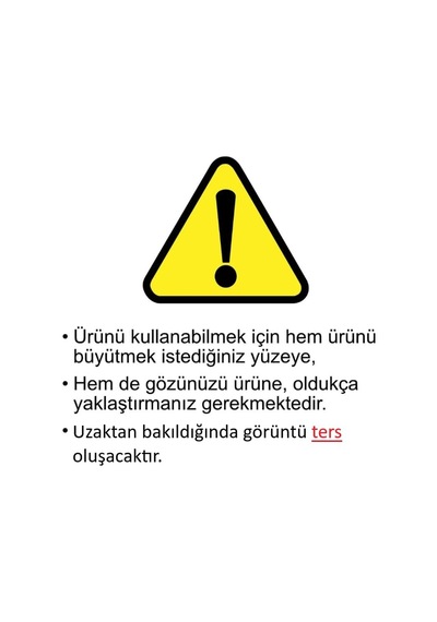 Küçük Yakın Büyüteci Lup Büyüteç