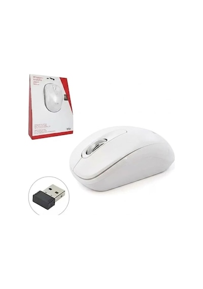 Kablosuz Mouse Beyaz Tr2000b