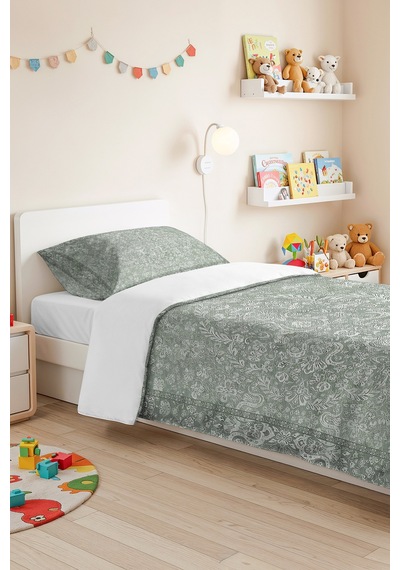 Çiçekli Vintage Yeşil Tek Kişilik Pike Takımı - Şal Desenli Bohem Mint Beyaz 160x220 Cm Yatak Örtüsü Kırçıllı Taş Melodisi Çiçekli Vintage Yeşil Tek Kişilik Pike Takımı - Şal Desenli Bohem Mint Beyaz 160x220 Cm Yatak Örtüsü Kırçıllı Taş Melodisi