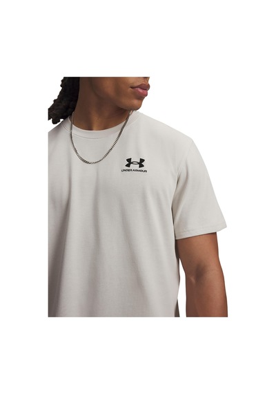 A1373997-110 Under Armour Ua M Logo Emb Heavyweıght Ss Erkek T-shirt Beyaz A1373997-110
