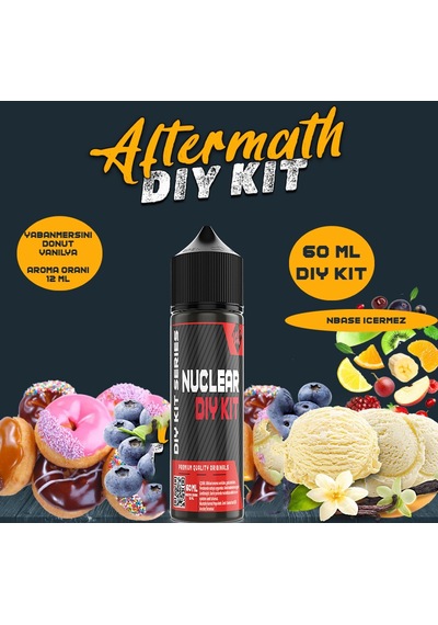 Nuclear 60 Ml Dıy Kit Aftermath Gıda Aroma 12 Ml Aroma İçerir