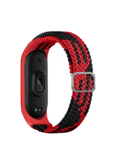 Mi Band 7 Star Kordon - Kırmızı-siyah Bz8683140518899