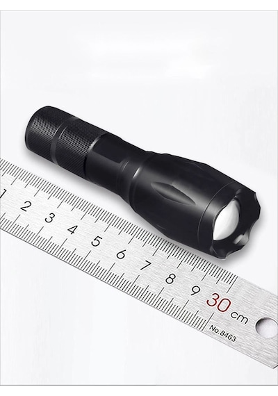 Gold Orion Km-108 T6 Led Şarjlı El Feneri 5 Modlu 200 Metre Işık Çok Renkli