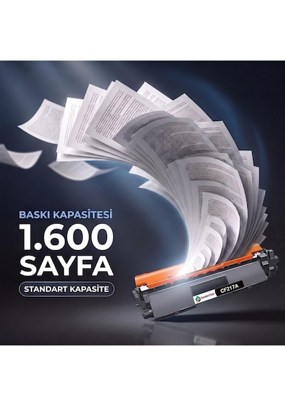 Tr Hp Uyumlu Tonermax Cf217a Muadil Toner 10'li Paket Laserjet Pro M130fn 1.600 Sayfa