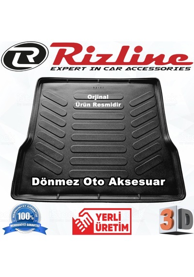 Dacia Logan Sedan 3D Bagaj Havuzu Paspası 2005-2012 Arası Rizline N11.4638
