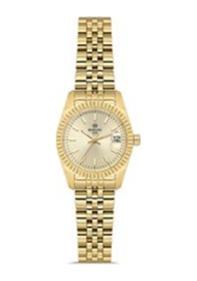 Ql155g-08sg Hislon Kol Saati 22 Mm / Gold Gri
