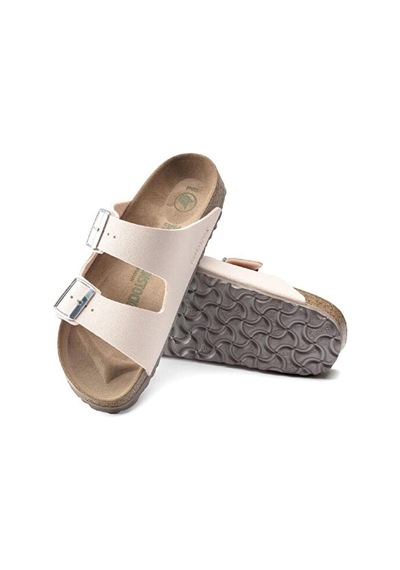 Birkenstock Arizona Bf Earthy Vegan Kadın Terliği 1019635-20180 Pembe Pembe