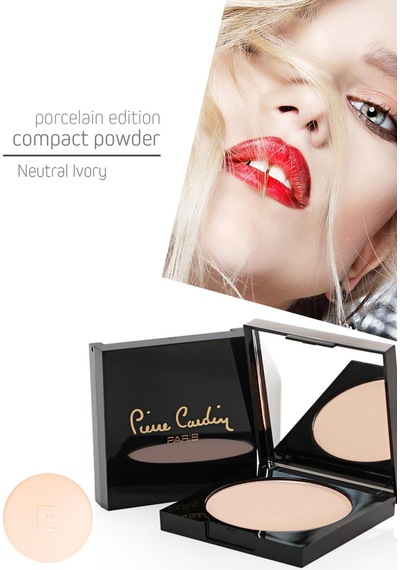 Pierre Cardin Porcelain Edition Compact Powder - Pudra - Neutral Ivory