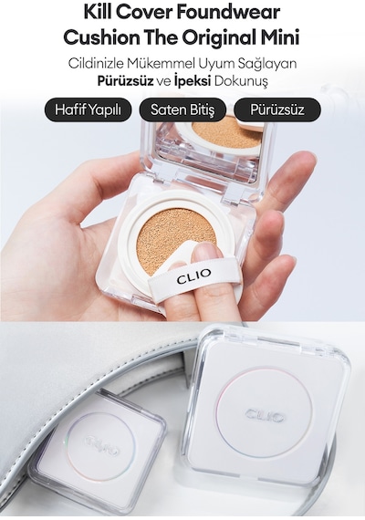 Mat Bitişli Clıo Kill Cover Founwear Cushion The Original Mini 21n Linen Spf50+ Pa+++ 21n Linen
