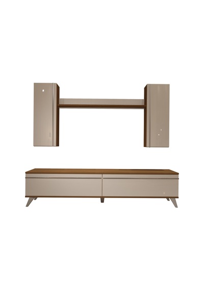 Decoraktiv Eko 5d Mdf Std Retro Tv Ünitesi Tv Sehpası - Ceviz Beyaz Ahşap - Beyaz Decoraktiv Eko 5d Mdf Std Retro Tv Ünitesi Tv Sehpası - Ceviz Beyaz Ahşap - Beyaz