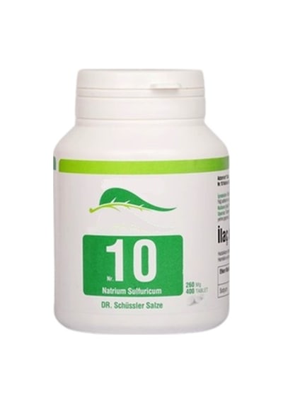Schüssler Tuzları Actomins Nr 10 Natrium Sulfuricum 400 Tablet