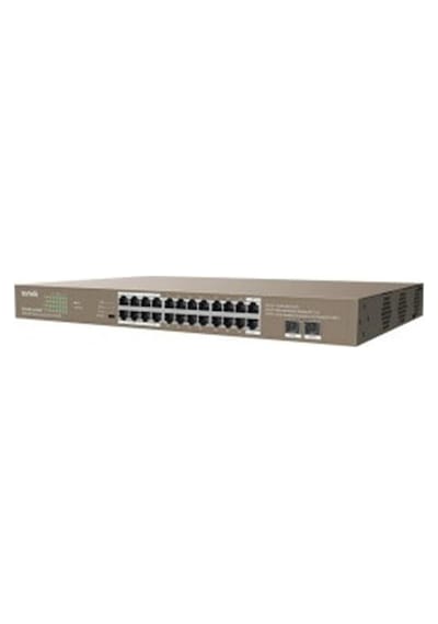 Teg1126p-24-410w 24 Port Poe+ 10-100-1000 2 Port Sfp Switch Çelik Kasa Rack Mount-120522