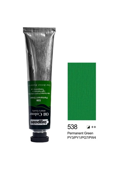 Bigpoint Yağlı Boya 45 Ml Permanent Green 538 6'lı Kutu Diğer