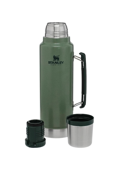 Stanley Classic Vacuum Stainless Steel Thermos 1.4 Lt Hammertone Green
