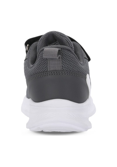 Slazenger Flarex Unisex Çocuk Cırt Cırtlı Koyu Gri / Beyaz Günlük Spor Ayakkabısı