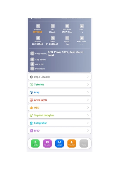 Turkcell Hatlı 140 Fonksiyonlu Araç Takip Sistemi ( 24 Aylık )