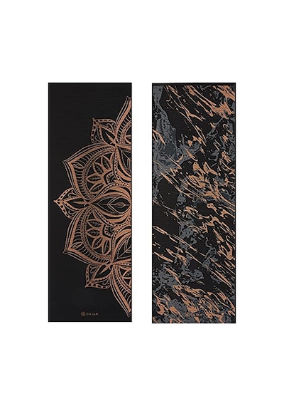 Yoga Mat - Premium 6mm Print Reversible Extra Thick Non Slip Exercise & Fitness Mat For All Types Of Yoga, Pilates & Flo Genel Yoga Mat - Premium 6mm Print Reversible Extra Thick Non Slip Exercise & Fitness Mat For All Types Of Yoga, Pilates & Flo Genel