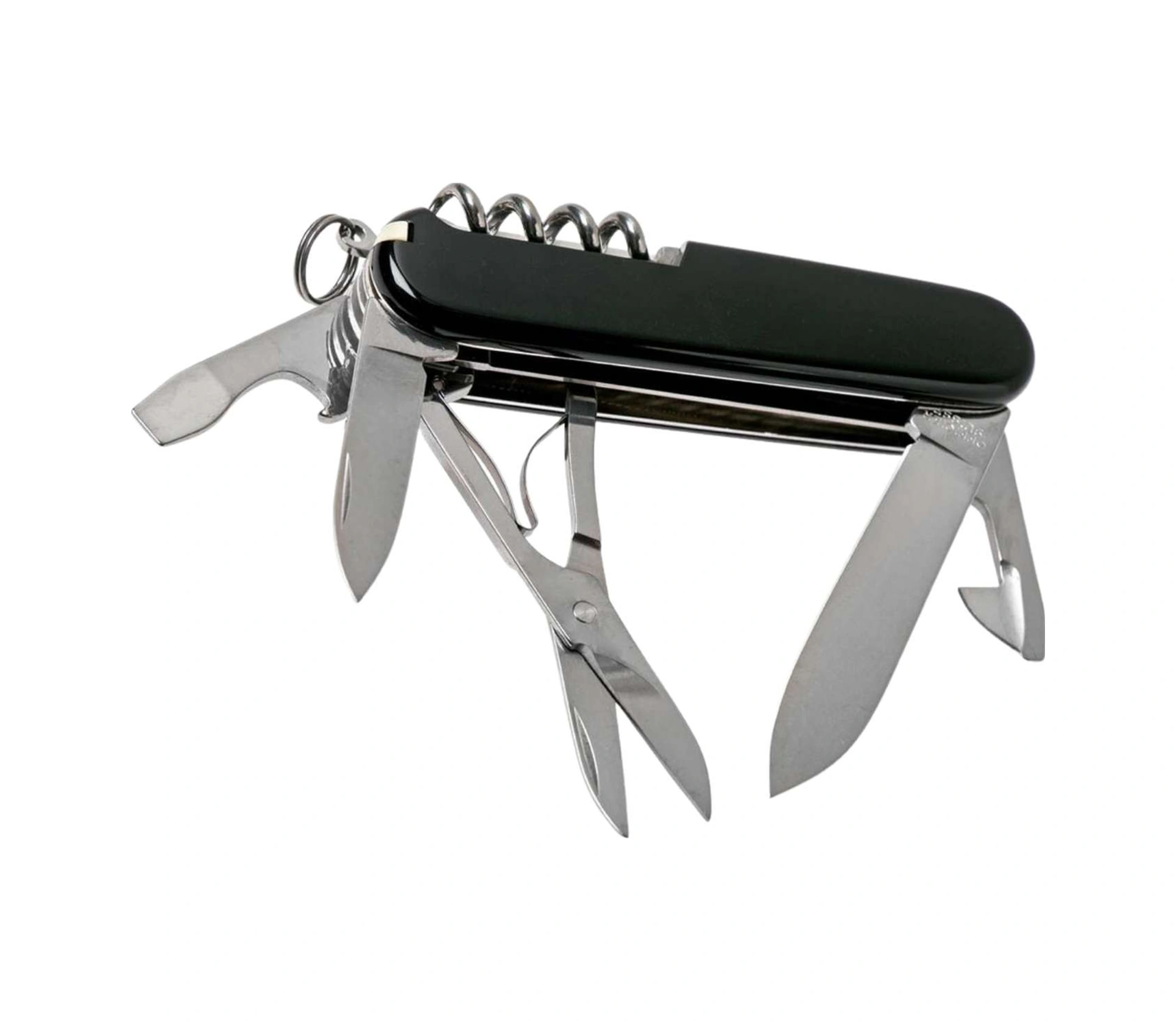 Huntsman Kamp Çakı - Victorinox - Siyah - 1.3713.3 Çok Renkli
