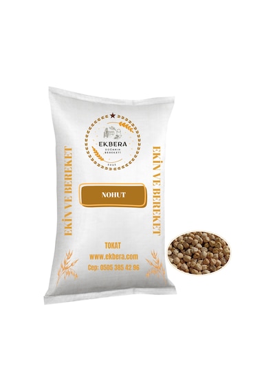 Yerli Hasat 9 Mm Nohut Etli Tane, Kolay Pişen - 1 Kg - 737001801