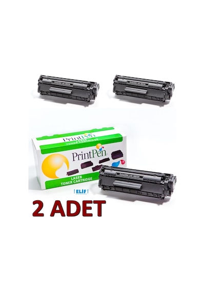 Hp Laserjet 1010 Printpen Q2612A Uyumlu Toner Kartuş (12A)