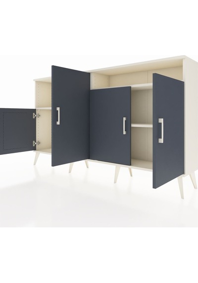 Arges Konsol 5 Raflı 4 Kapaklı 176x30x99 Aytaşı-antrasit/aytaşı Antrasıt/aytası - Aytası Arges Konsol 5 Raflı 4 Kapaklı 176x30x99 Aytaşı-antrasit/aytaşı Antrasıt/aytası - Aytası