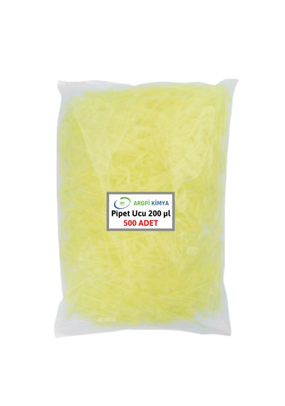 Aropi Pipet Ucu 200 Μl Sarı 500 Adet / Paket
