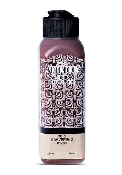 Artdeco Akrilik Boya 140 Ml. 3615 Kahverengi