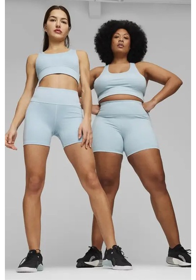 Puma Fıt Hw 5 Tıght Kadın Kısa Tayt 52480422 Mavi