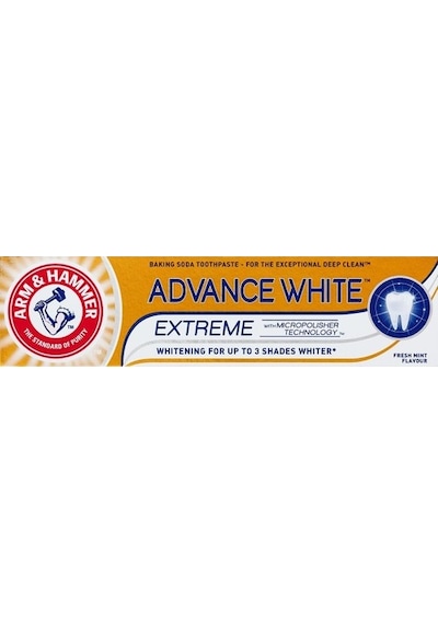 Arm & Hammer Advance White Diş Macunu 75 Ml 3 Tona Kadar Beyazlatıcı Etkiyle