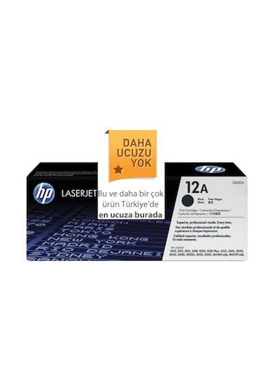 Hp 12A Siyah Toner Q2612A - Faturali Ürün 484133779