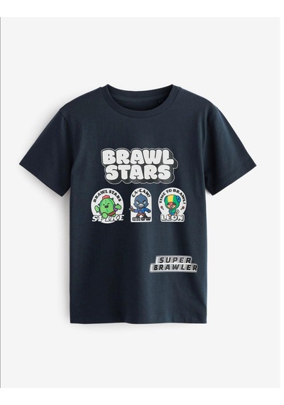 Sea Bubbles Brawl Stars Erkek Çocuk Tişört St08737 Lacivert