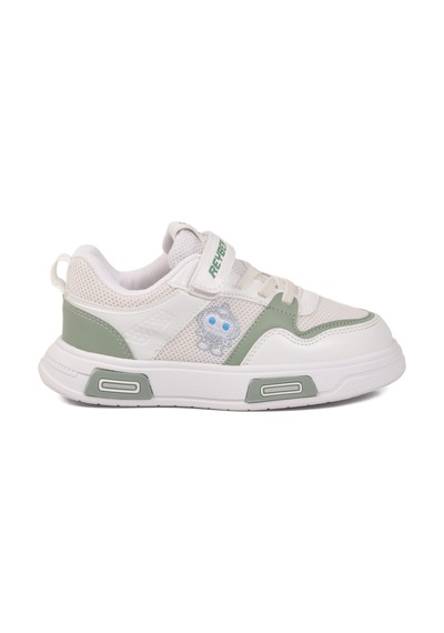 Reyber 026 F Beyaz-mint Yeşil Unisex Çocuk Spor Ayakkabı