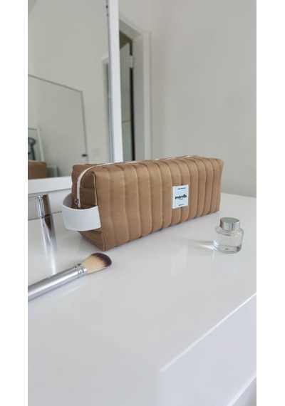 Estrella Paris Seul Dy-son Airwrap Ve Tüm Saç Şekillendiriciler İçin Xl Boy Çanta Seyahat Çantası Camel