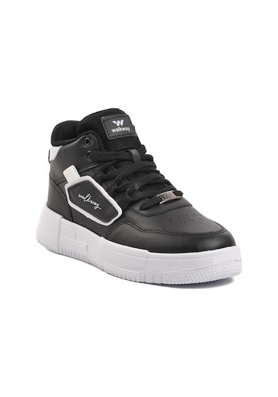 Walkway Nefertiti Siyah-beyaz Unisex Hi Sneaker 001