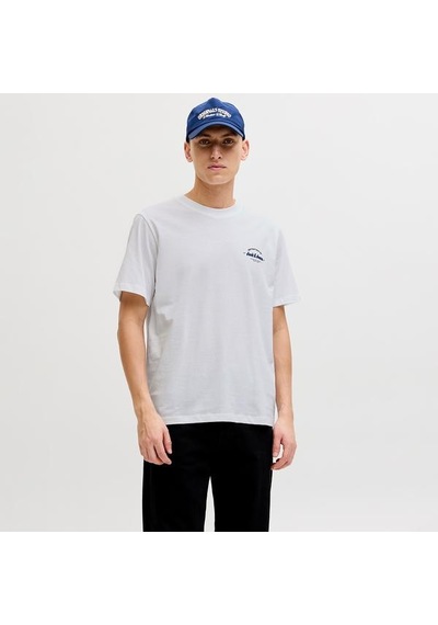 Jack & Jones Jack&jones Brandon Erkek Beyaz Tişört Beyaz