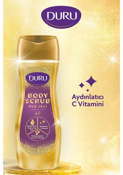 Body Scrub Gold Duş Jeli 2x450 Ml Diğer
