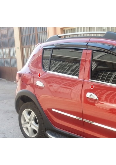 Dacıa Sandero Stepway Krom Cam Çıtası 4 Kapı 2014-2019