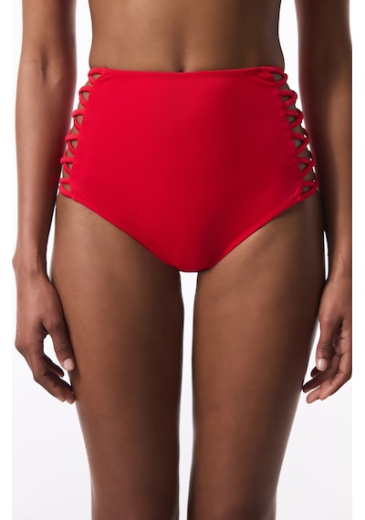 Penti Kırmızı High Fashion Yüksek Bel Bikini Altı