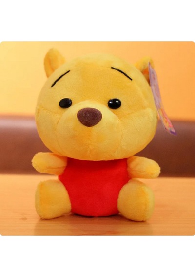 Winnie The Pooh Peluş Ayı Anahtarlık Çanta Aksesuarı - 15 Cm