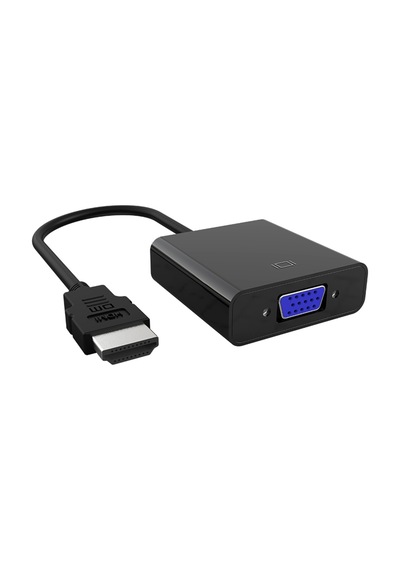Dm Chb021 Hdmı To Vga Dönüştürücü 3.5mm Aux Ses Destekli Çıkış İle Hdmı-vga Adaptör