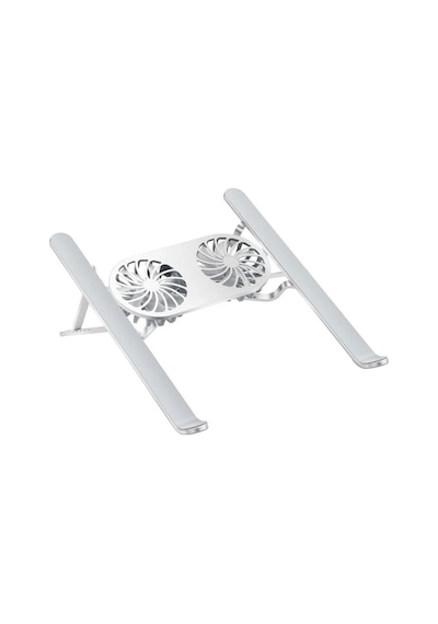 Powermaster Pm-24572 Çift Fan Taşınabilir Notebook Laptop Soğutucu Stand