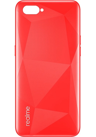 Realme C2 Arka Pil Batarya Kapağı RMX1941 RMX1945 Kırmızı