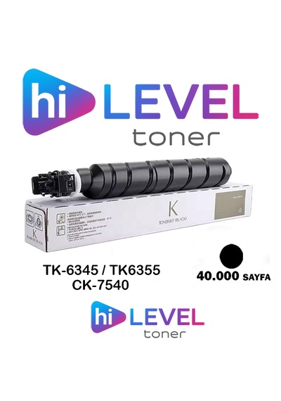 Ht-tk6345/ck7540 Hilevel Toner,kyocera 5004i 5059i 40k Muadil Toner