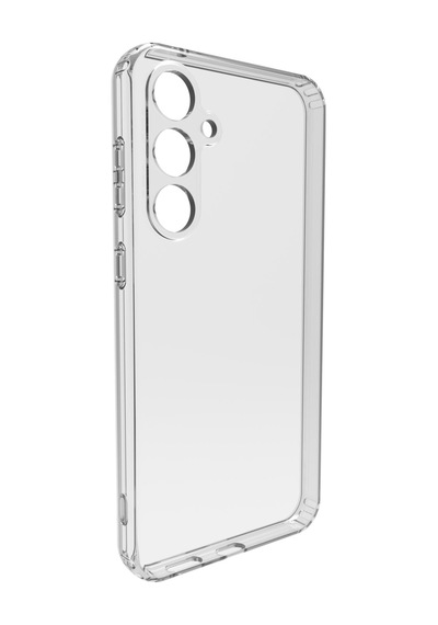 Samsung Galaxy Uyumlu S23 Fe Kılıf Kamera Korumalı Silikon Rubber Arka Kapak Şeffaf