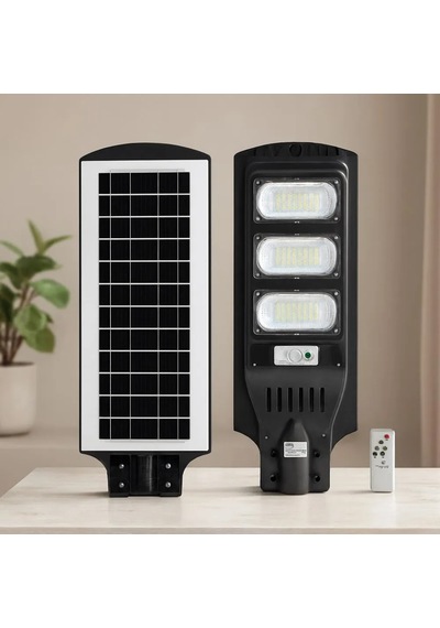 Jenerik 300w 6500k Solar Sokak Lambası Sensörlü