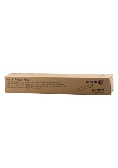 Xerox 106r01570 Phaser 7800 Yüksek Kapasite Cyan Mavi Toner 17.200 Sayfa Kdo