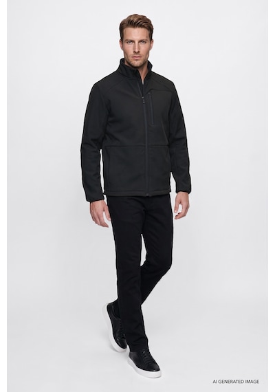 Wrangler Regular Fit Gömlek Yaka Cepli Erkek Ceket W2620015001 Siyah